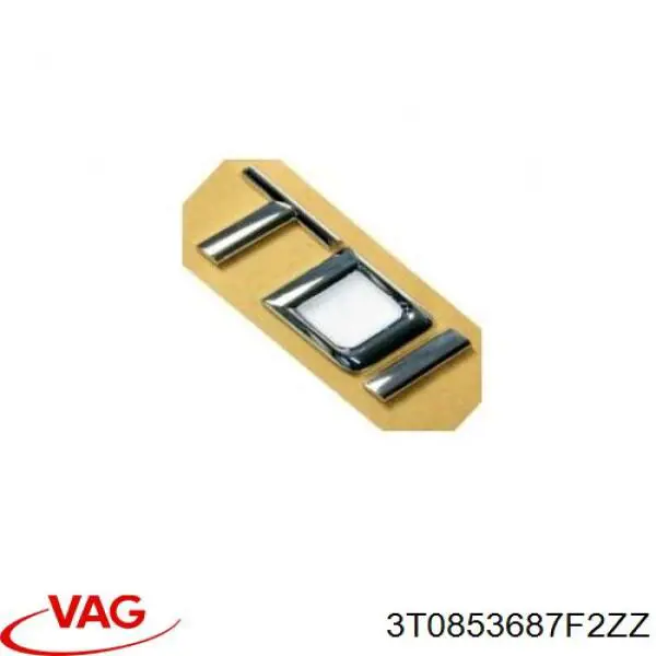 Емблема на кришку багажника, фірм.значок VAG 3T0853687F2ZZ ціна, від 24.12 USD