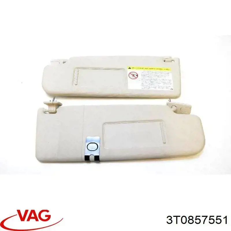 3T0857551 VAG Козирок протисонячний