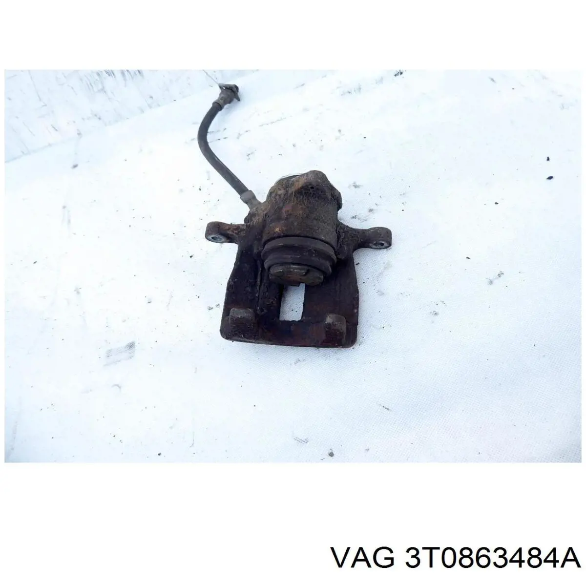 Накладка дверного порогу внутрішня, передня права 3T0863484A VAG