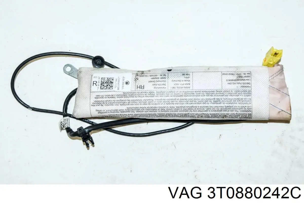 3T0880242B VAG Подушка безпеки AIRBAG спинки сидіння, правого