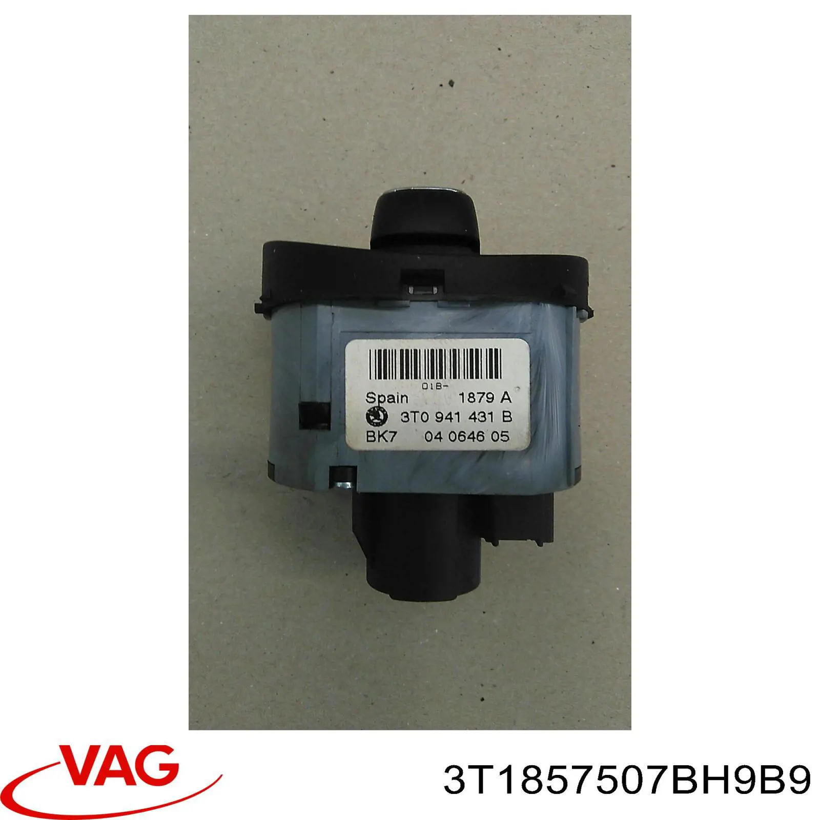 Ліве бічне дзеркало VAG 3T1857507BH9B9 ціна, від 45.86 USD
