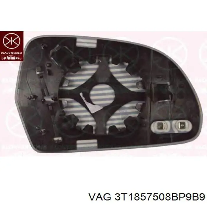 Купити 3T1857508BP9B9 VAG Дзеркало праве