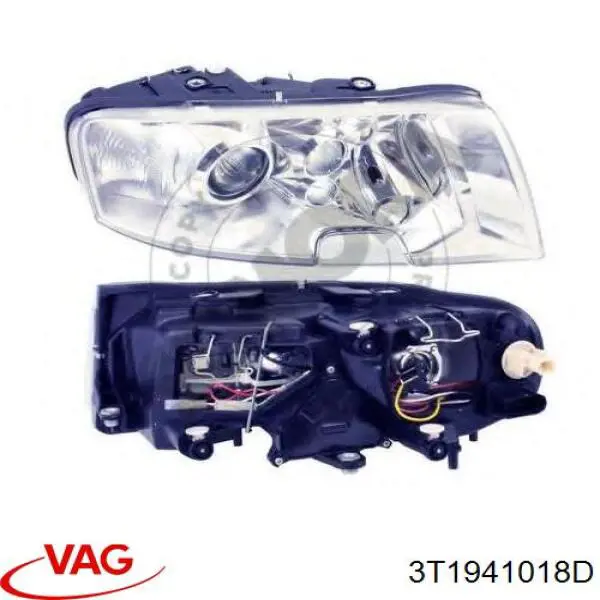 Купити 3T1941018D VAG Права блок фара