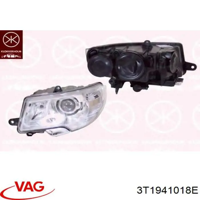 Фара правая VAG 3T1941018E ціна, від 717.57 USD