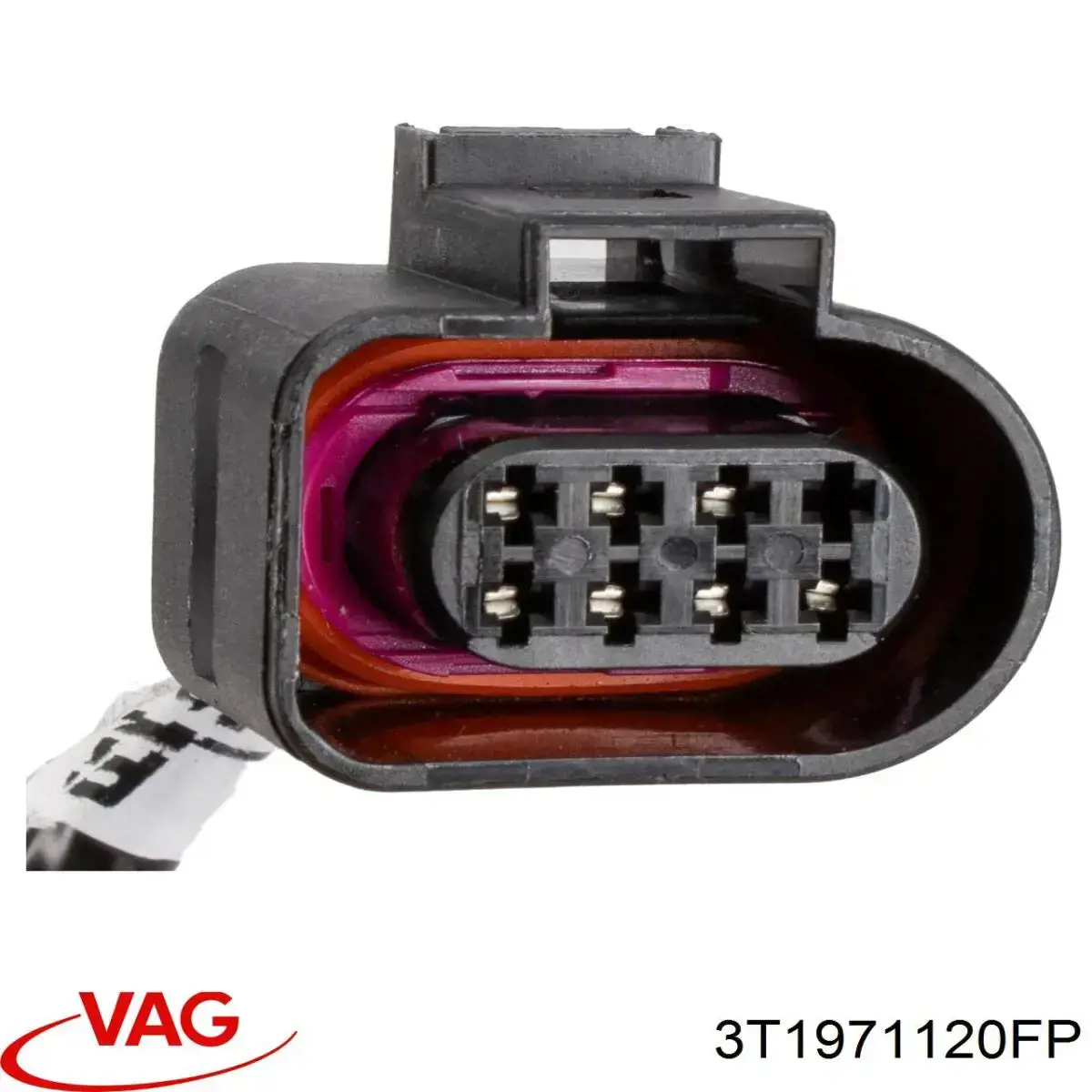 Джгут дротів зсувний бічних дверей, правих VAG 3T1971120FP