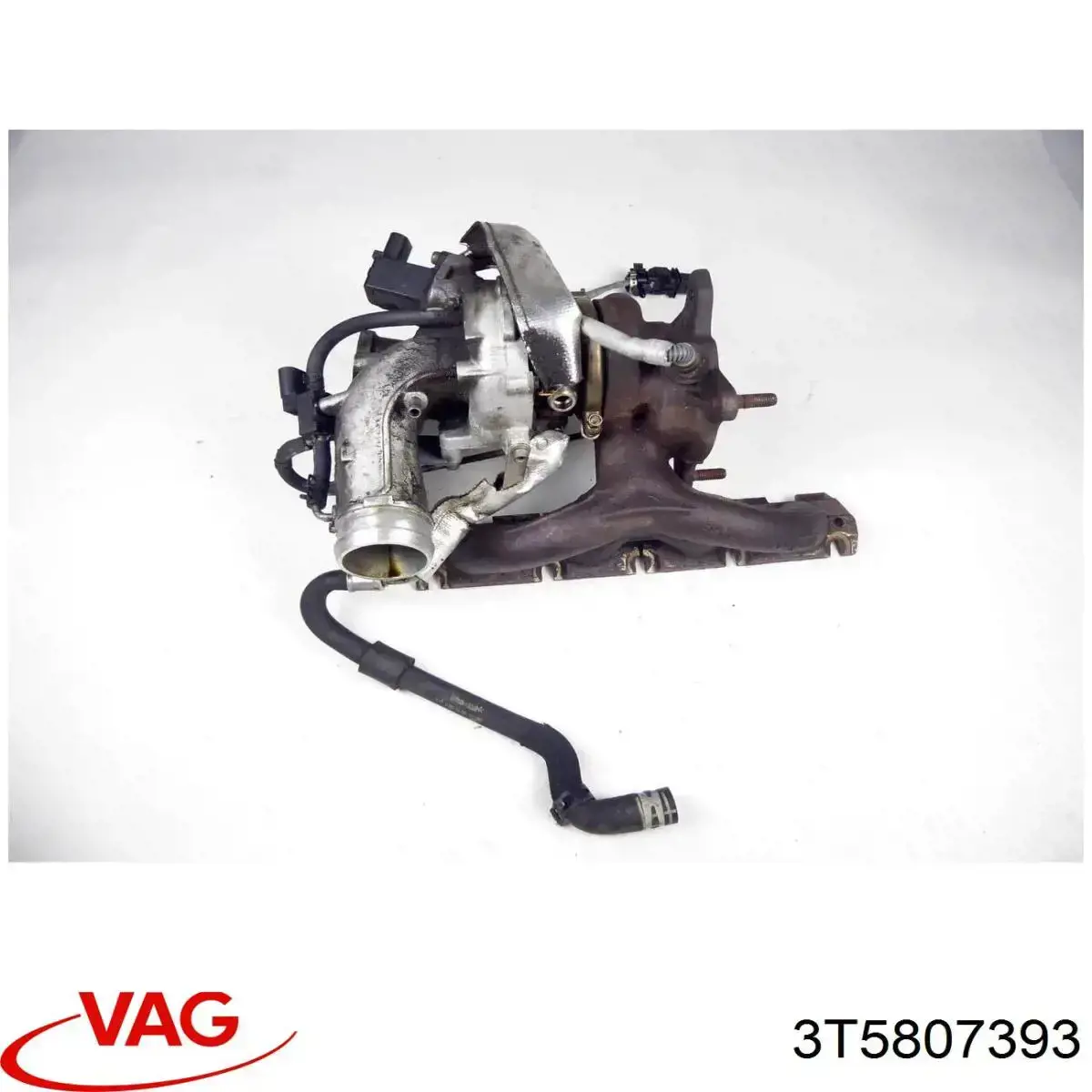 Купити 3T5807393 VAG Направляюча заднього бампера, ліва