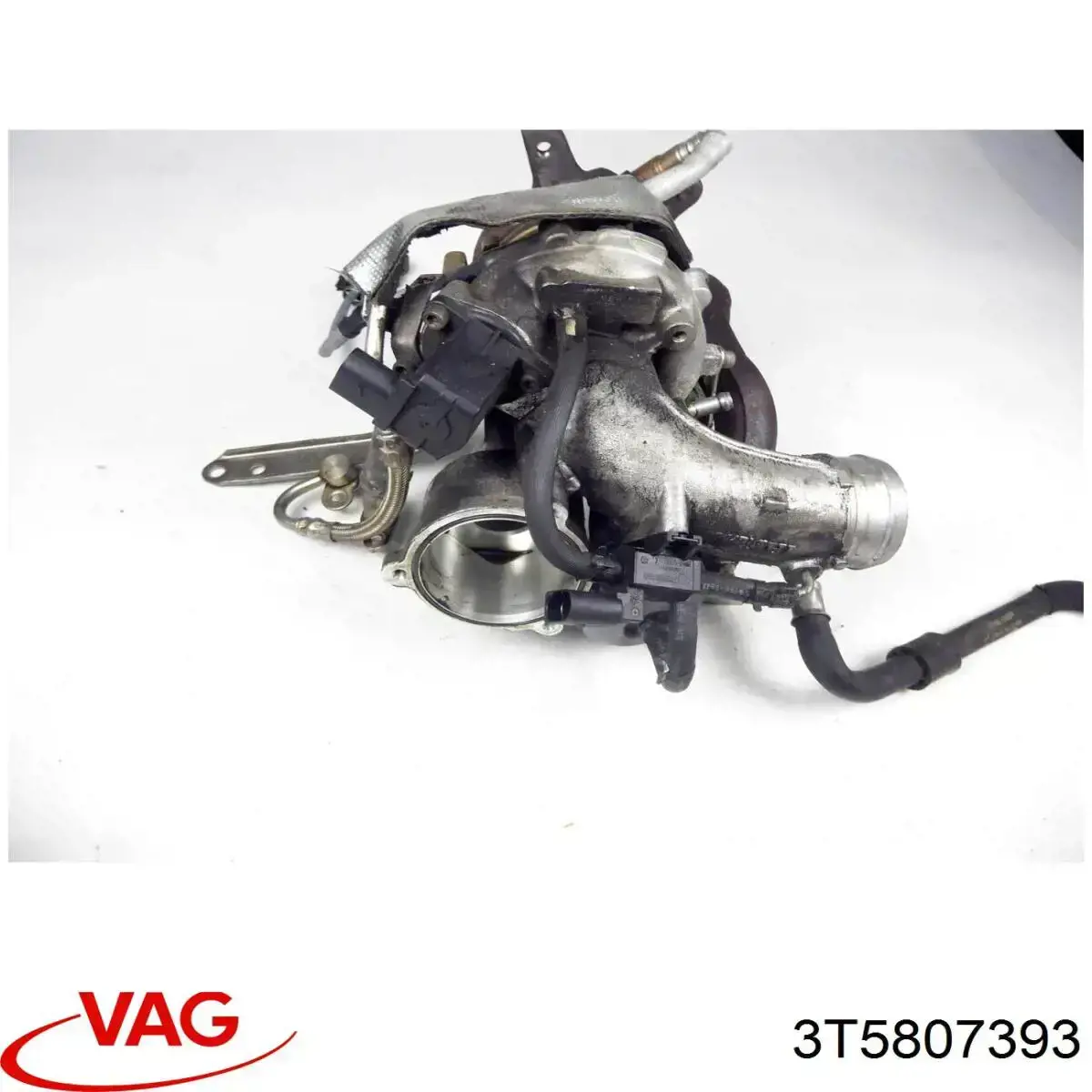 Купити 3T5807393 VAG Направляюча заднього бампера, ліва