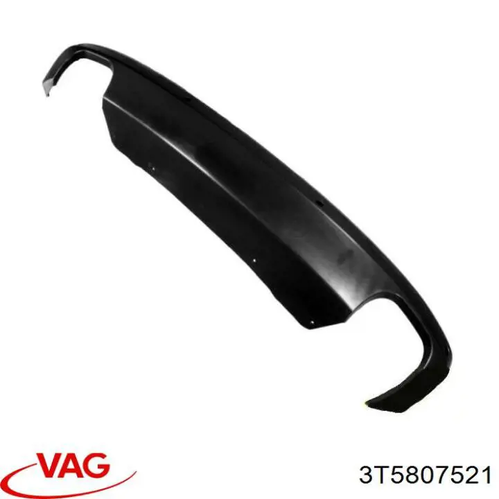 Купити 3T5807521D VAG Спойлер заднього бампера