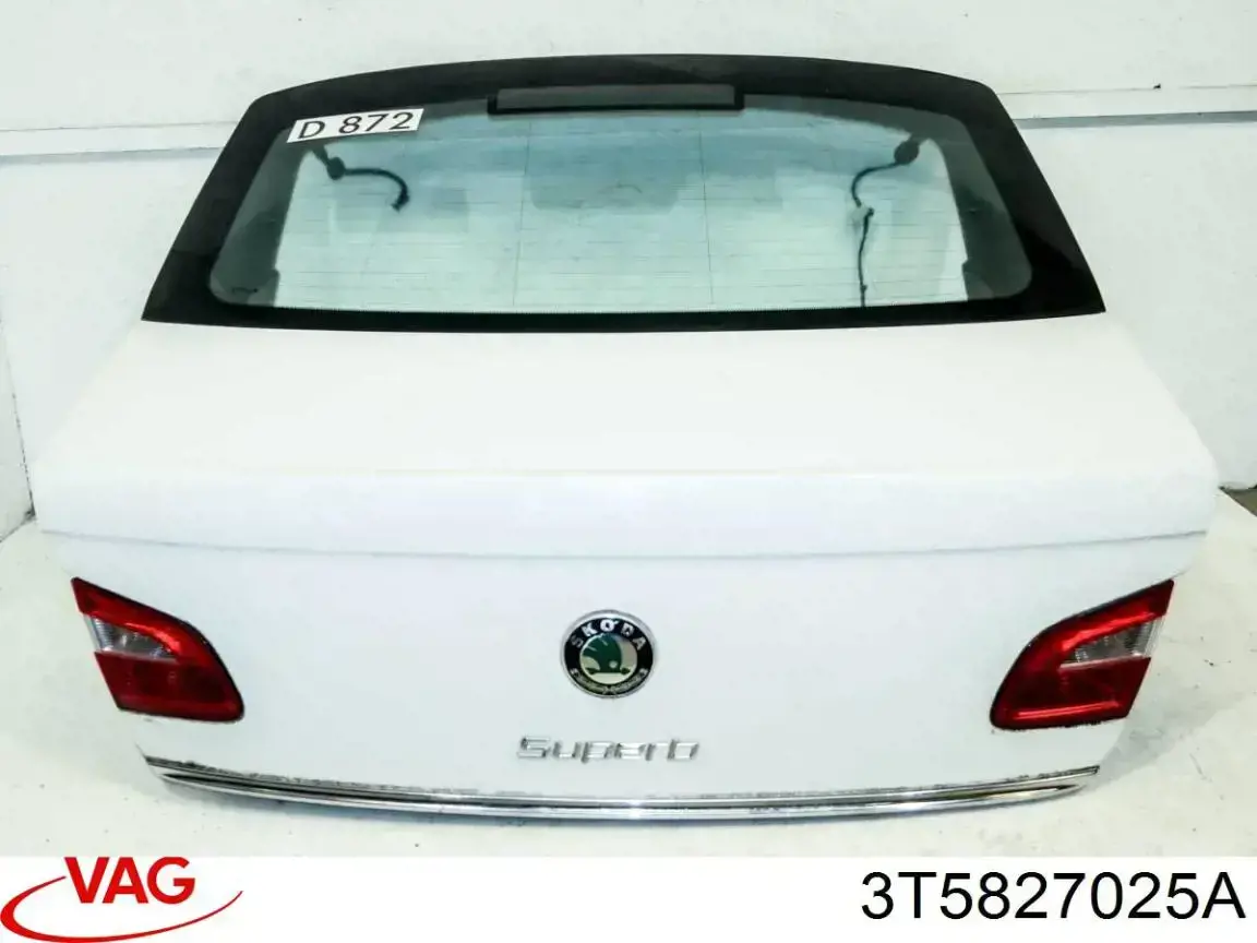 Кришка багажника Skoda SuperB II ліфтбек (3T4) (2008 - 2015) ціна, від 127.41 USD