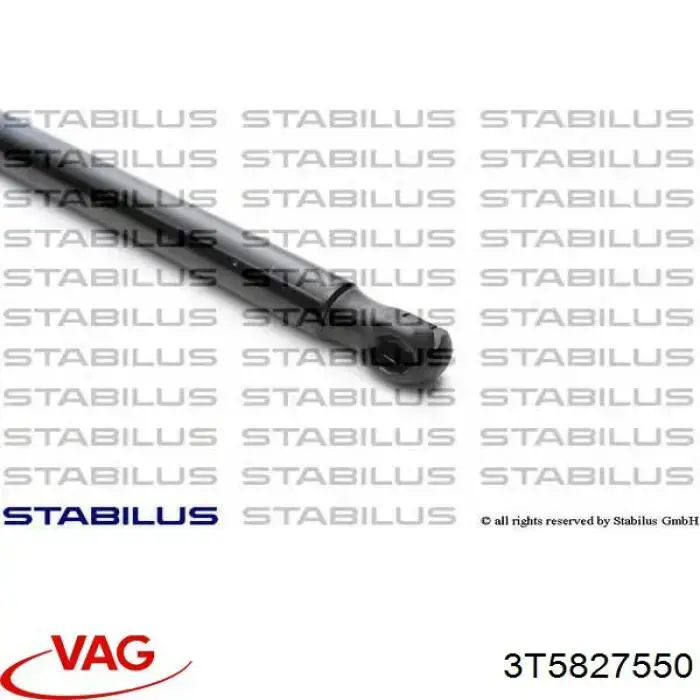 Купити 3T5827550 VAG Амортизатор двері багажника