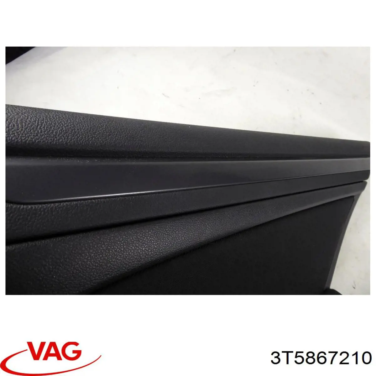 3T5867210 VAG Карта дверей правих задніх