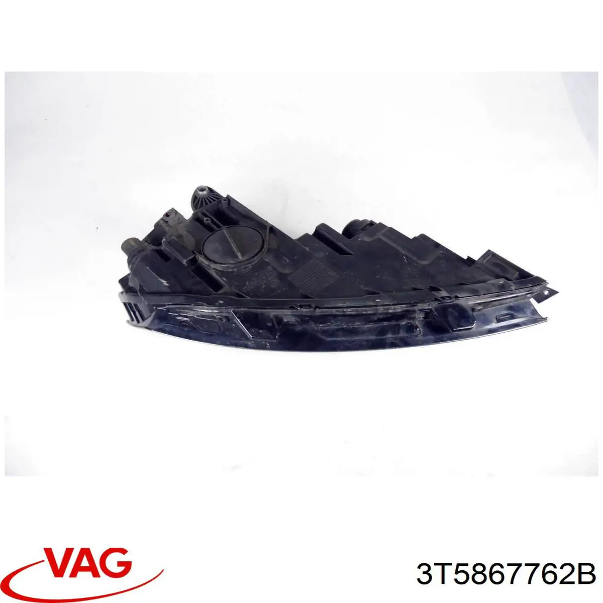 Панель полиці багажного відсіку права 3T5867762B VAG