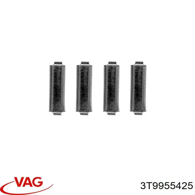 3T9955425 VAG Щітка склоочисника задня