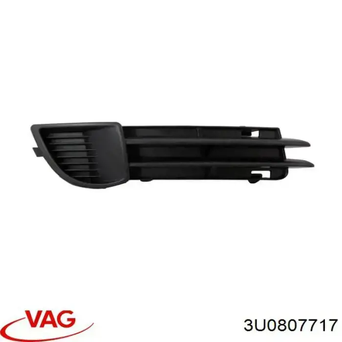 Молдинг переднього бампера, лівий VAG 3U0807717 ціна, від 22.50 USD
