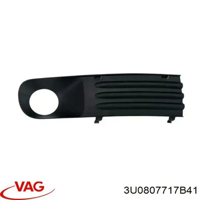 Купити 3U0807717B41 VAG Молдинг переднього бампера, лівий