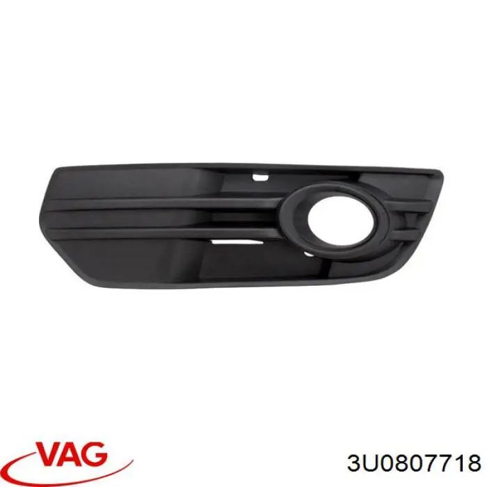 Молдинг переднього бампера, правий VAG 3U0807718 ціна, від 24.07 USD