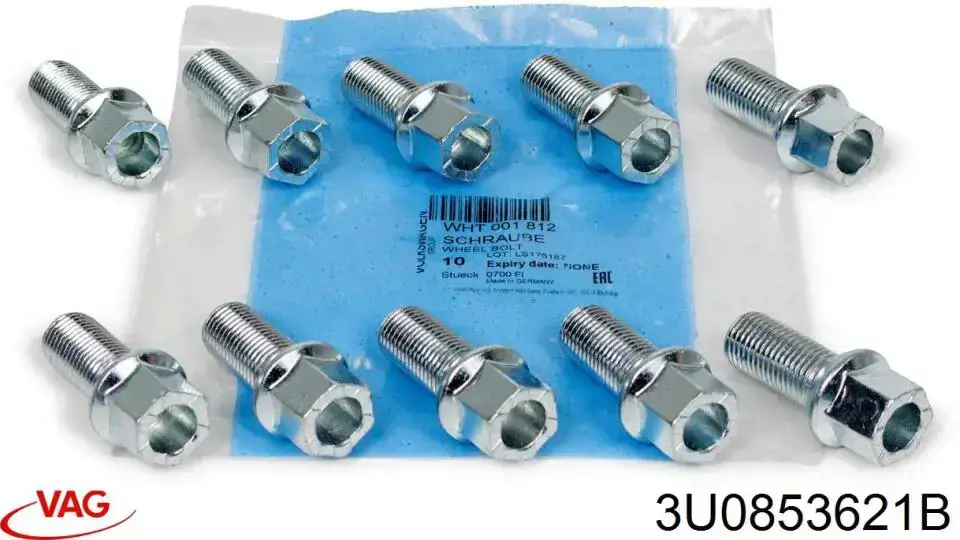 3U0853621B VAG Емблема капота