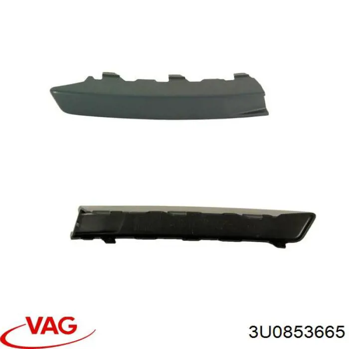 3U0853665 VAG Заглушка протитуманок, ліва
