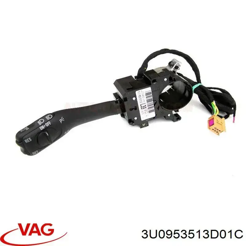 3U0953513D VAG перемикач керування круїз контролем