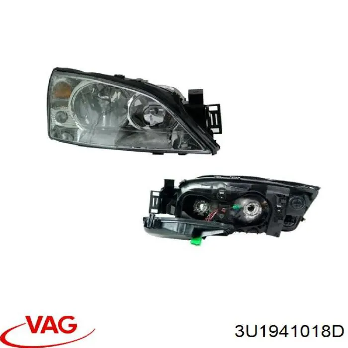 Фара правая VAG 3U1941018D ціна, від 163.98 USD