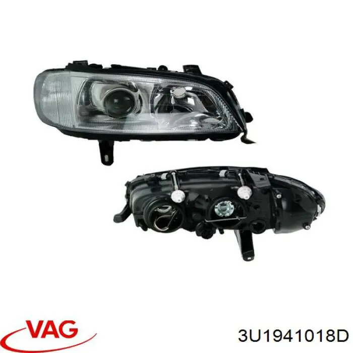 Фара права 3U1941018D VAG