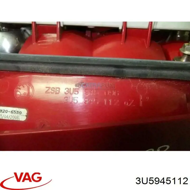 Задні ліхтарі VAG 3U5945112REF ціна, від 51.08 USD