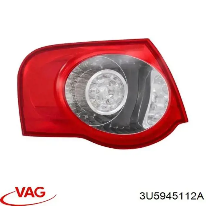Задні ліхтарі VAG 3U5945112A ціна, від 61.91 USD