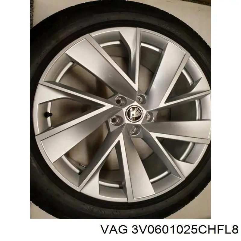 Диски колісні литі (легкосплавні, титанові) 3V0601025CHFL8 VAG