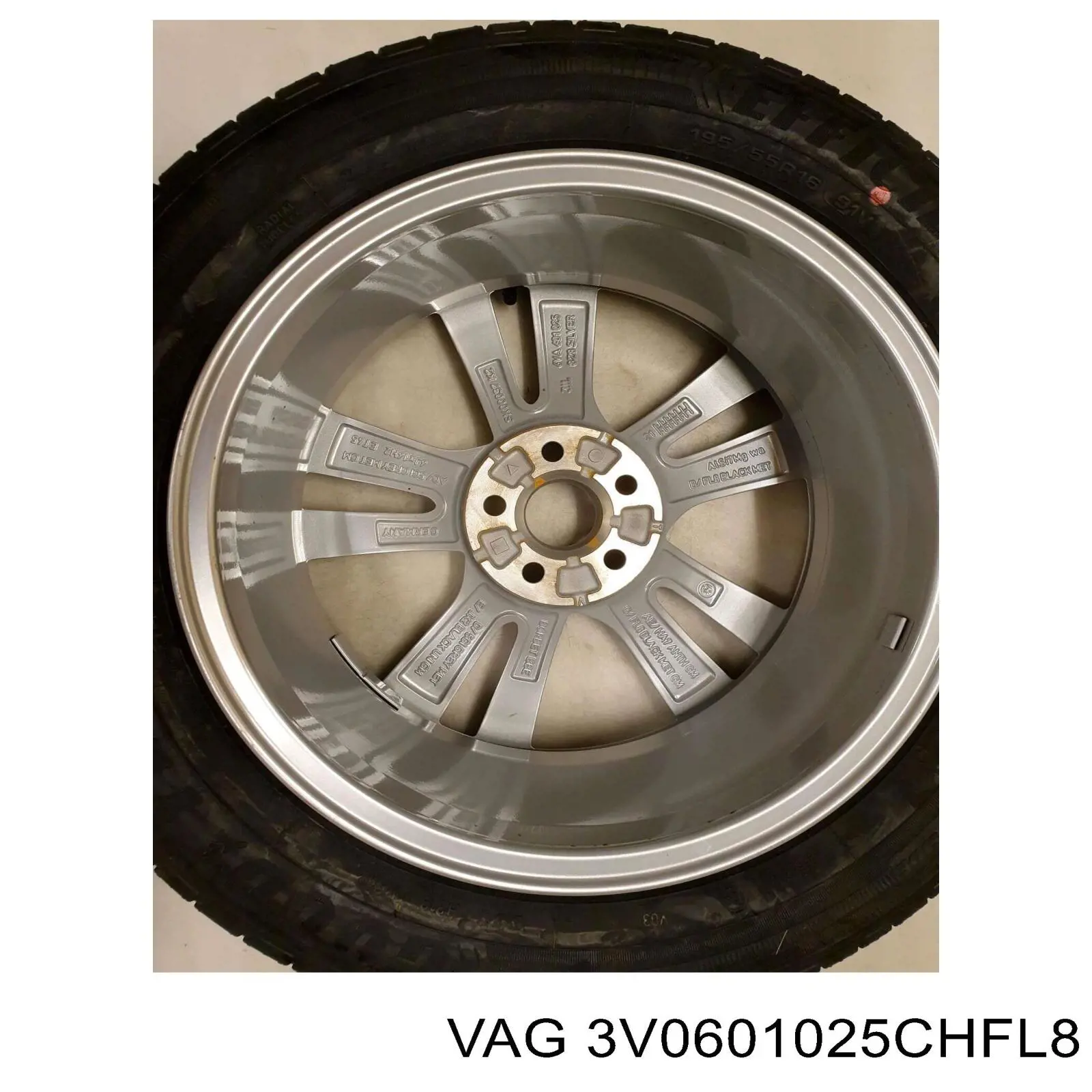 Диски колісні литі (легкосплавні, титанові) VAG 3V0601025CHFL8 ціна, від 670.39 USD