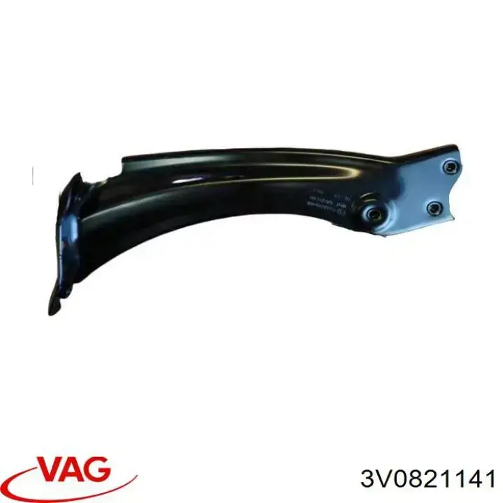 Кронштейн кріплення крила переднього лівого, передній VAG 3V0821141 ціна, від 28.85 USD