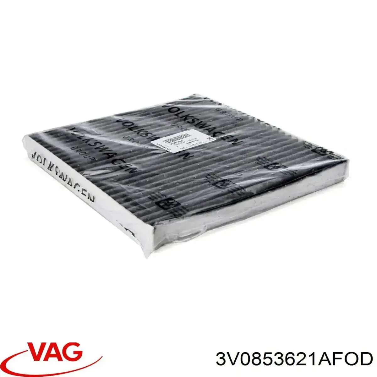Емблема решітки радіатора 3V0853621AFOD VAG