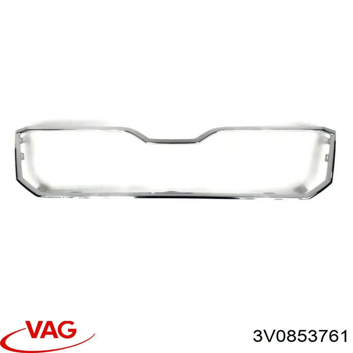 Накладка (рамка) решітки радіатора VAG 3V0853761 ціна, від 36.41 USD