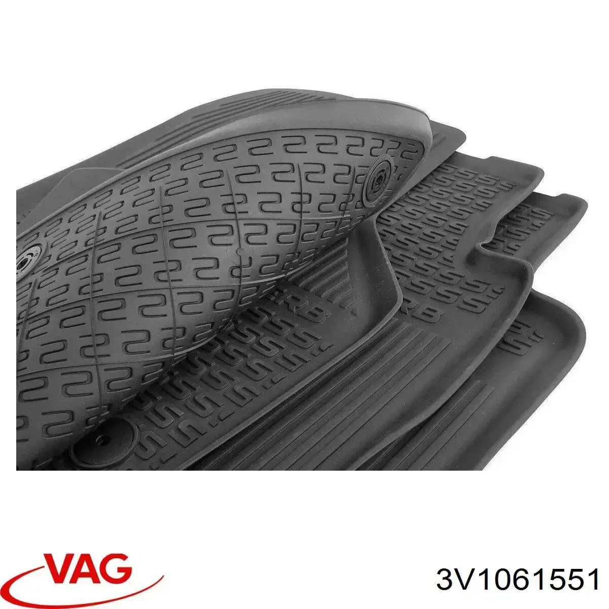 Купити 3V1061551 VAG Килими салону
