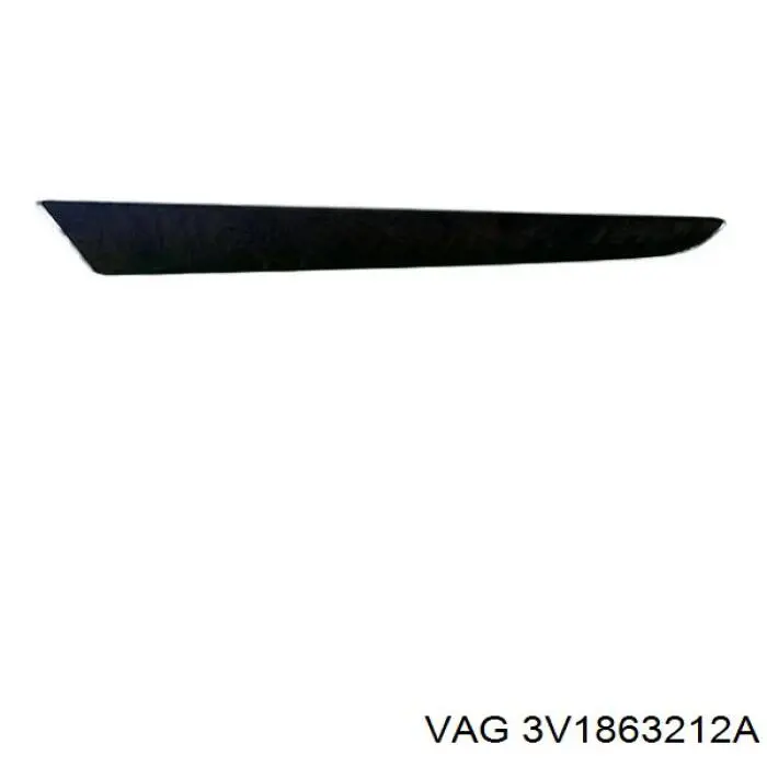 Облицювання важеля перемикання передач АКПП 3V1863212A VAG