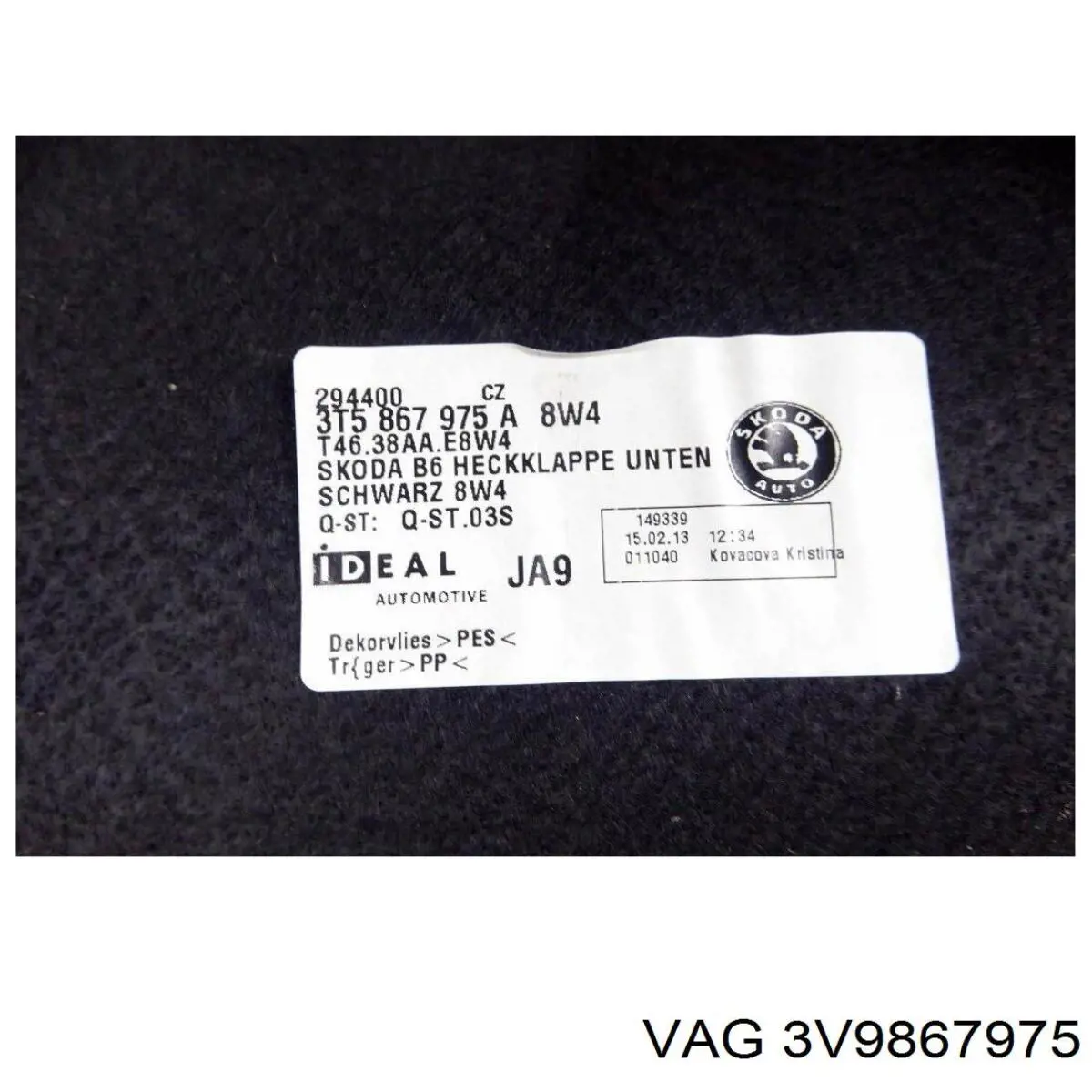  VAG 3V9867975 ціна, від 53.61 USD