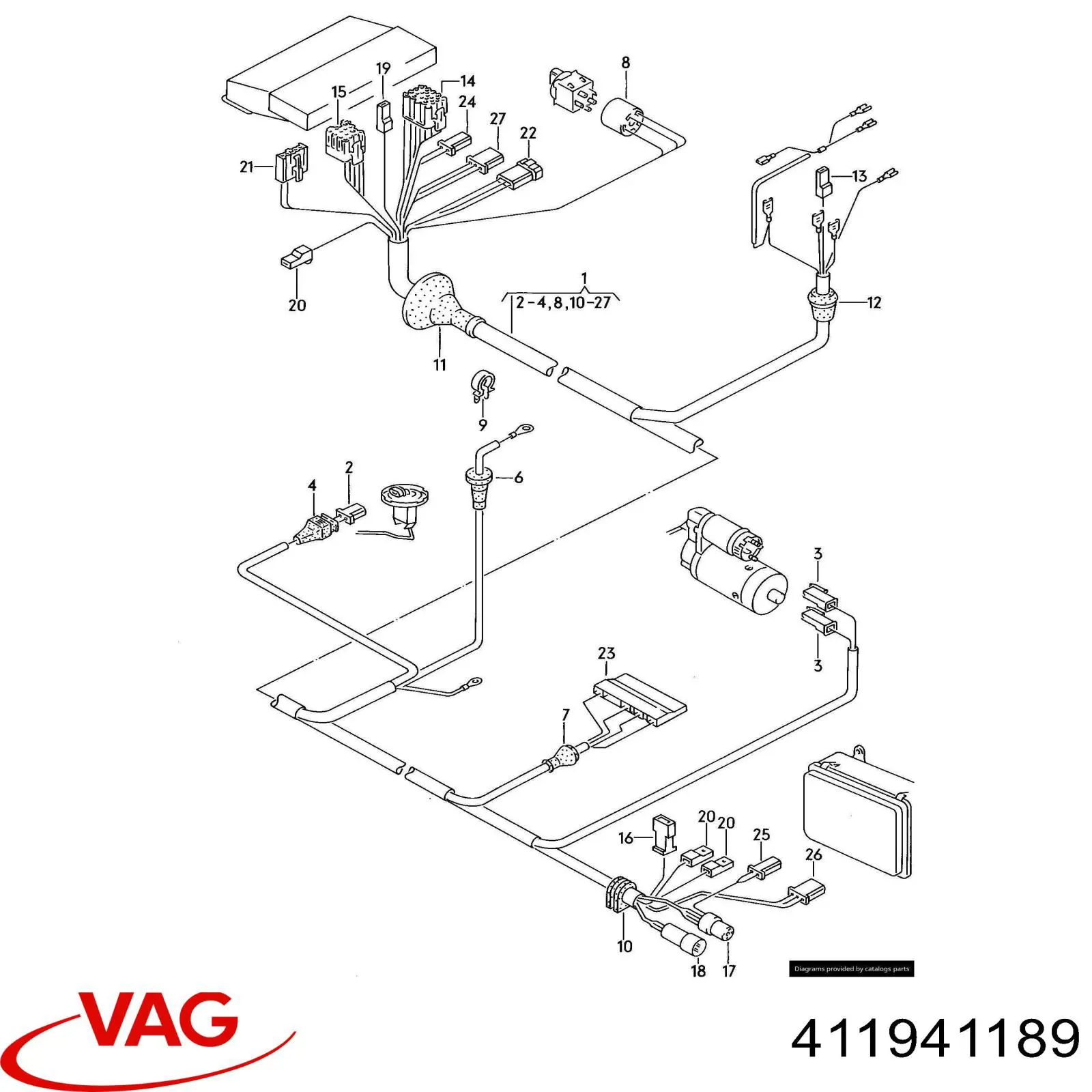 Купити 411941189 VAG 