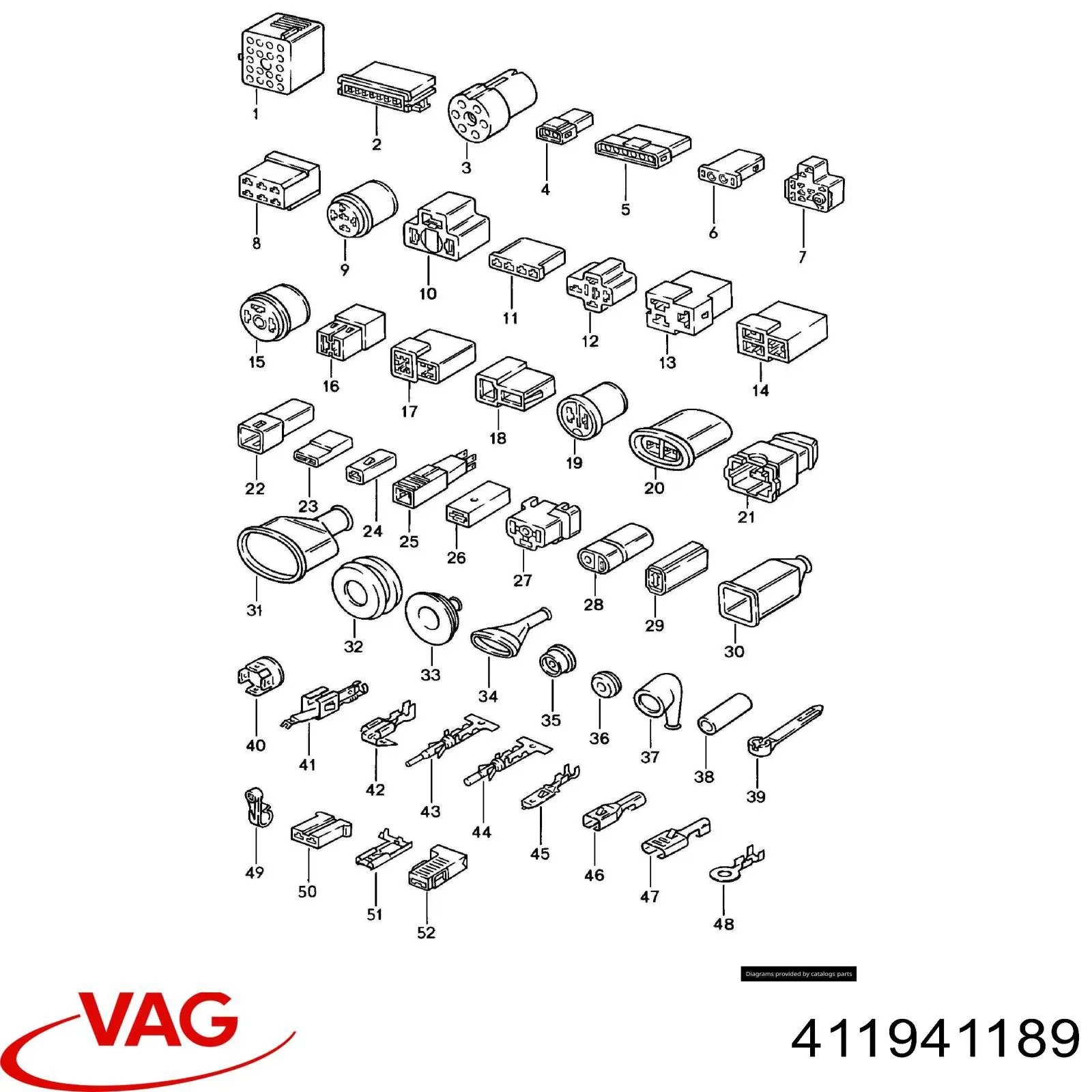  VAG 411941189 ціна, від 3.39 USD