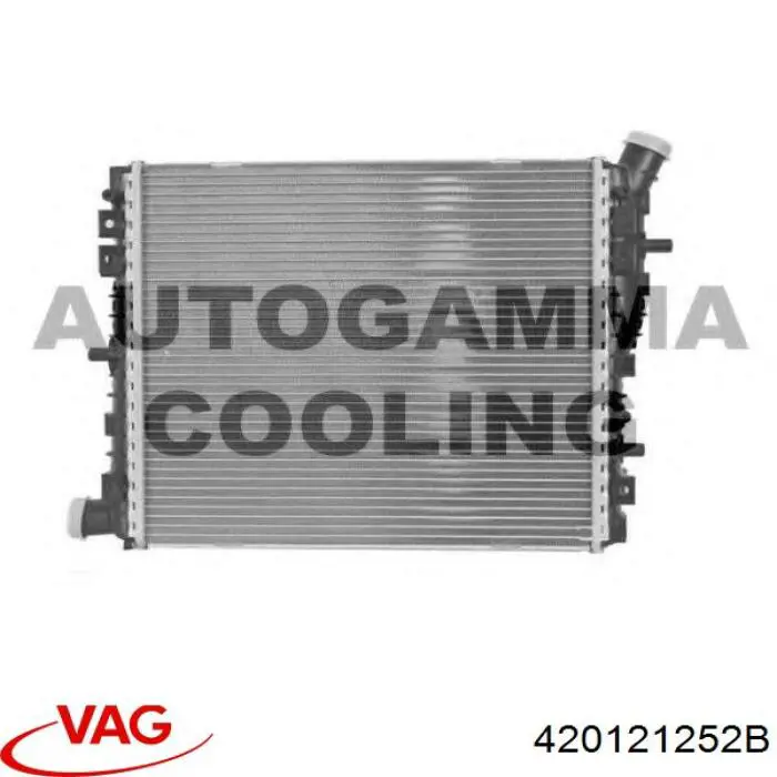 420121252B VAG радіатор охолодження, додатковий