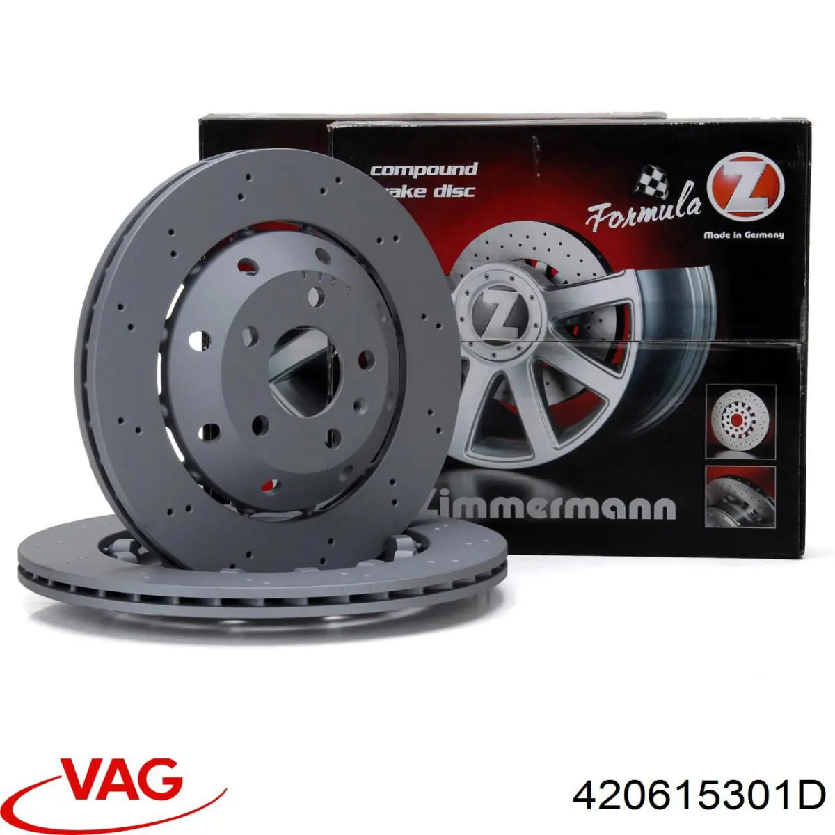 Купити 420615301D VAG Ротор гальмівний