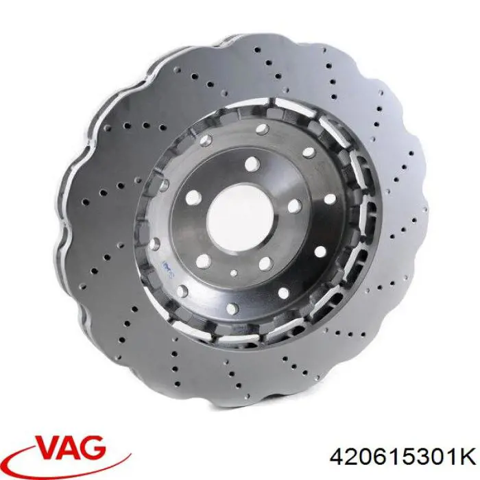 Диск переднього гальма VAG 4S0615301A ціна, від 738.89 USD