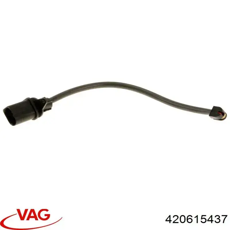 Датчик зносу гальмівних колодок, задній VAG 420615437 ціна, від 11.38 USD