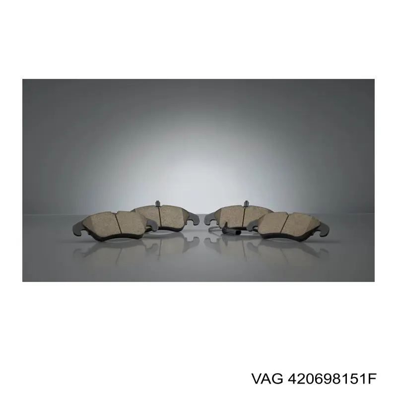 420698151F VAG колодки гальмівні передні, дискові