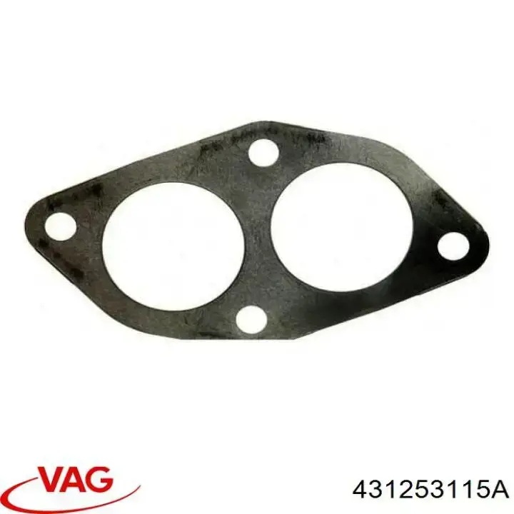 Прокладка прийомної труби глушника VAG 431253115A ціна, від 2.77 USD