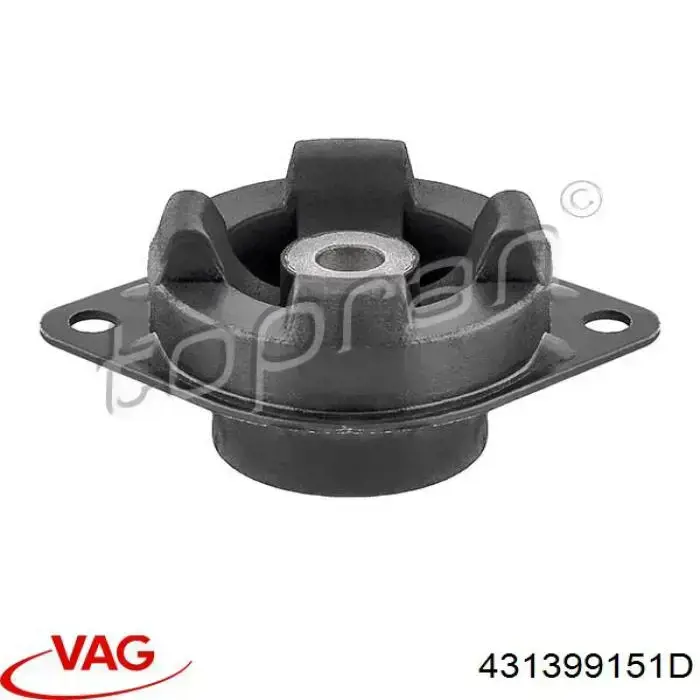 Купити 431399151D VAG Подушка трансмісії (опора коробки передач), права