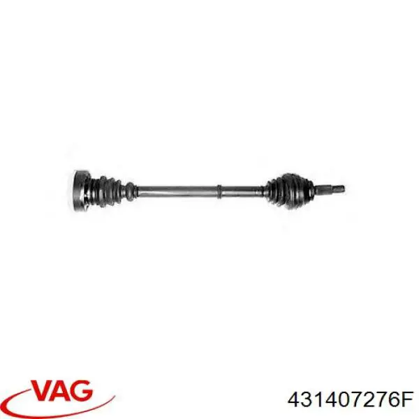 Привід передній лівий VAG 431407276F ціна, від 34.21 USD