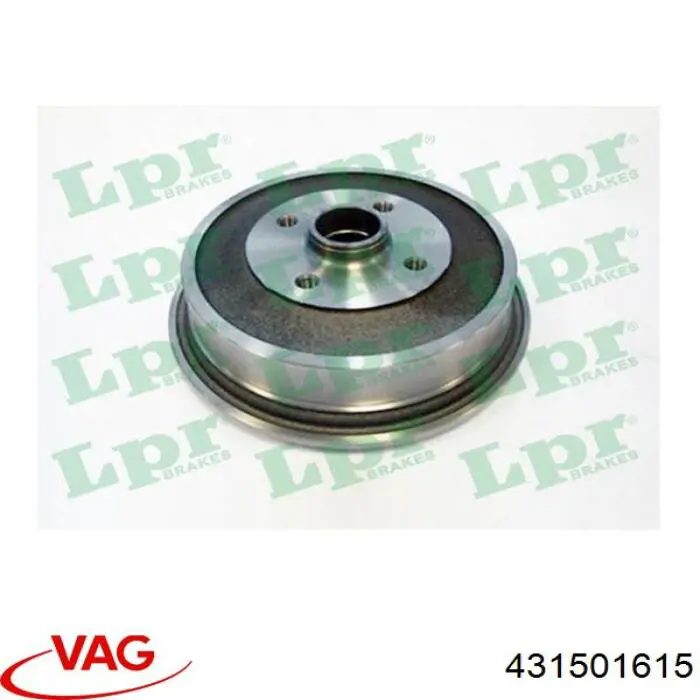 Купити 431501615 VAG Барабан гальмівний задній