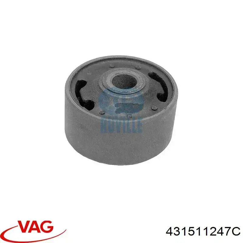 Сайлентблок підрамника задній VAG 431511247C
