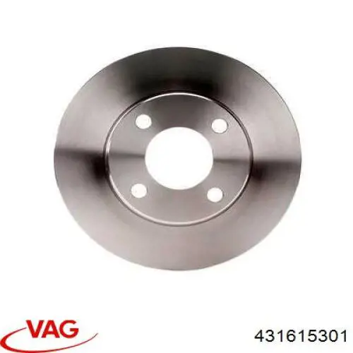 Диск переднього гальма VAG 431615301 ціна, від 26.42 USD