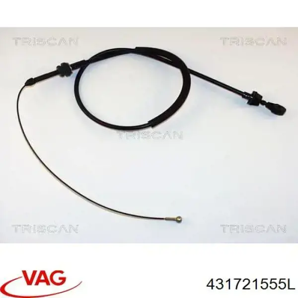 Трос газу VAG 431721555L ціна, від 17.10 USD