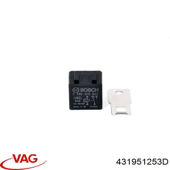 431951253D VAG Реле електричне багатофункціональне